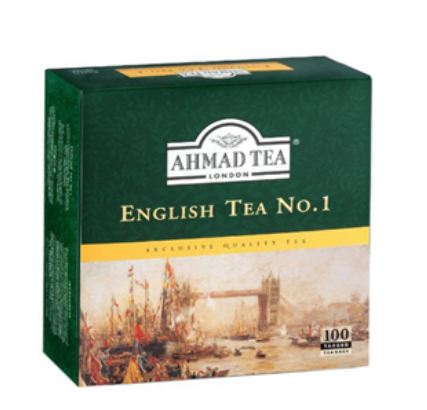 Ahmad Tea Black Tea, English Tea No. 1 x100 teabag