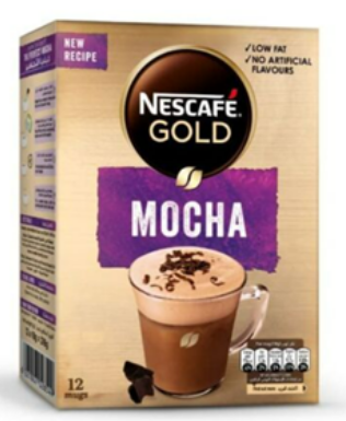 NESCAFE GOLD CAPPUCCINO LATTE MOCHA 18GX12