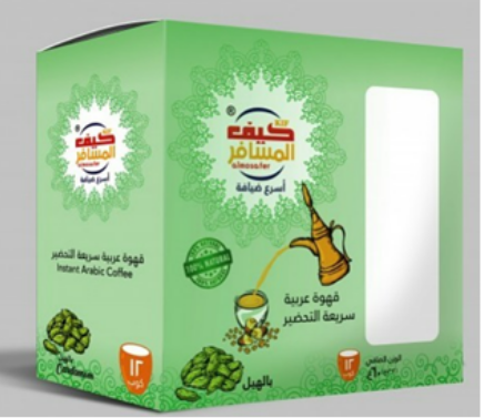 Kif Almosafer coffee cup 30G X12